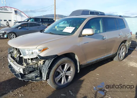 2012 Toyota Highlander Limited V6 from USA, damaged, VIN 5TDDK3EH4CS130375